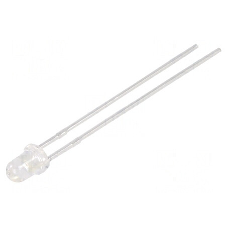 LED 3mm ambră 270-460mcd 30° convex | Electronic-mag.ro | Componente Electronice