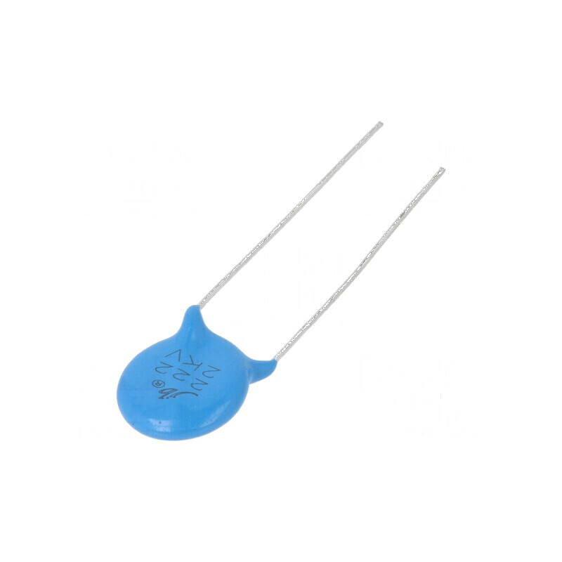 Condensator ceramic 2,2nF 2kVDC Y5P ±10% 7,5mm | Electronic-mag.ro | Componente Electronice Condensator ceramic 2,2nF 2kVDC Y5P ±10% 7,5mm | Electronic-mag.ro | Componente Electronice