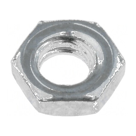 Piuliță hexagonală UNC 4-40 din oțel cu acoperire zincată | Electronic-mag.ro | Componente Electronice