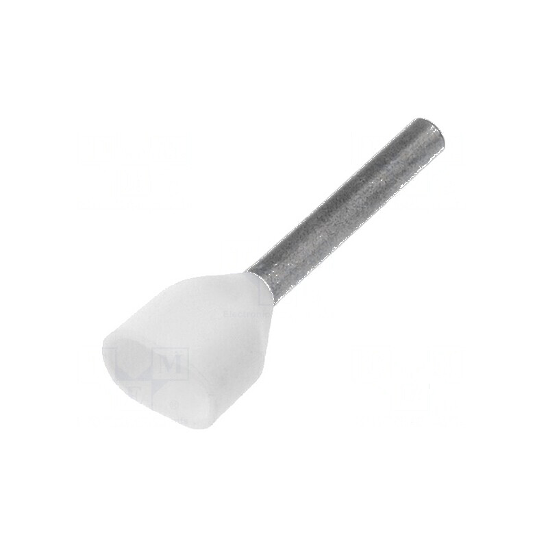 Vârf tub de capăt izolată dublă cupru 0,5mm² 12mm cositorit | Electronic-mag.ro | Componente Electronice Vârf tub de capăt izolată dublă cupru 0,5mm² 12mm cositorit | Electronic-mag.ro | Componente Electronice