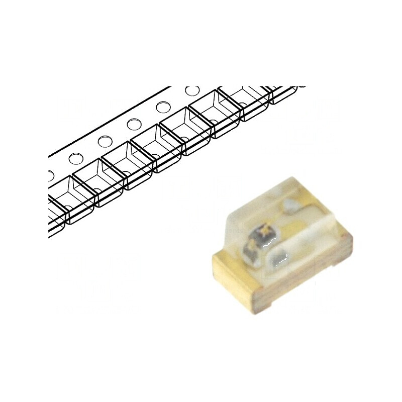 LED SMD 0603 galben 18-120mcd 1,6x0,8x1,1mm 120° 20mA 125mW | Electronic-mag.ro | Componente Electronice LED SMD 0603 galben 18-120mcd 1,6x0,8x1,1mm 120° 20mA 125mW | Electronic-mag.ro | Componente Electronice