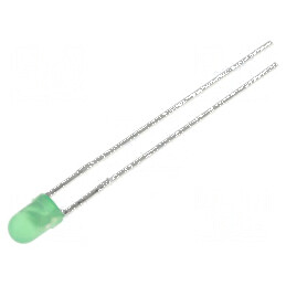 LED 3mm verde 8-32mcd 60° convex | Electronic-mag.ro | Componente Electronice