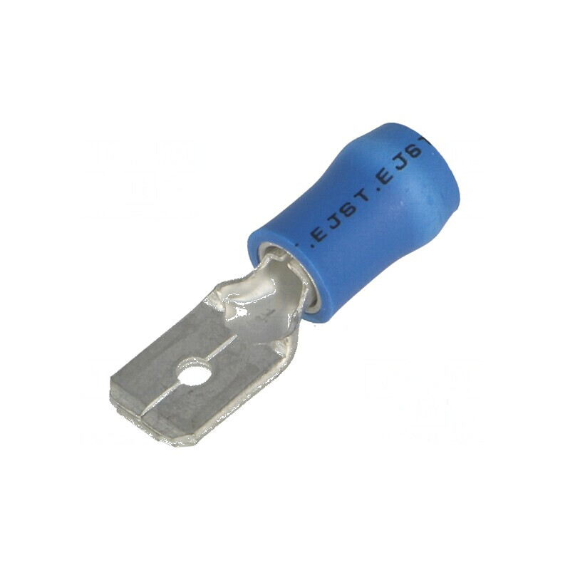 Terminal plat 6,3mm tată 1÷2,5mm² pentru cablu, crimpat | Electronic-mag.ro | Componente Electronice