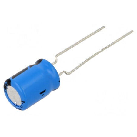 Condensator electrolitic THT 100uF 50VDC 3,5mm ±20% | Electronic-mag.ro | Componente Electronice