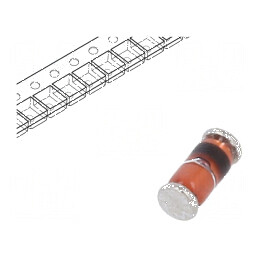 Diodă Schottky SMD 30V 0,2A MiniMELF SOD80 5ns | Electronic-mag.ro | Componente Electronice