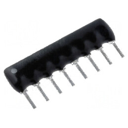 Rezistor multipolar X THT 100Ω ±2% 0,125W - 7 rezistori | Electronic-mag.ro | Componente Electronice