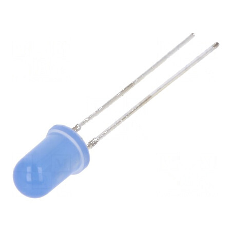 LED 5mm albastru 330mcd 40° convex | Electronic-mag.ro | Componente Electronice