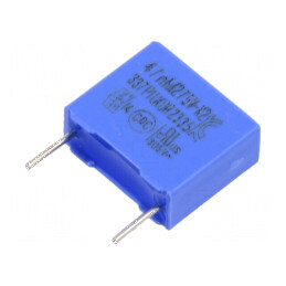 Condensator polipropilenă X2 47nF THT ±20% 10mm -40÷105°C | Electronic-mag.ro | Componente Electronice
