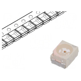 LED SMD 3528 galbenă 1,5÷3,8lm 450÷1400mcd 3,4x3x2,1mm | Electronic-mag.ro | Componente Electronice