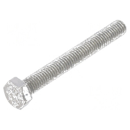 Şurub M5x40mm hexagonal oțel inoxidabil A2 DIN 933 | Electronic-mag.ro | Componente Electronice