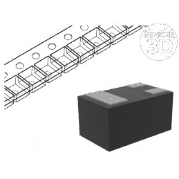 Tranzistor NPN bipolar 40V 200mA 1W X1-DFN1006-3 | Electronic-mag.ro | Componente Electronice