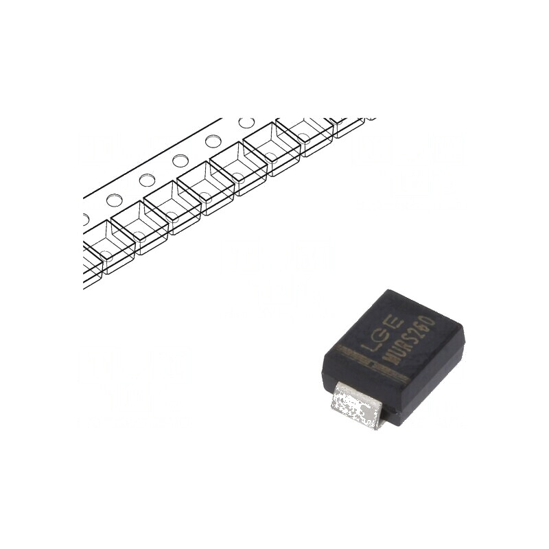 Diodă SMD 600V 2A 50ns SMB | Electronic-mag.ro | Componente Electronice Diodă SMD 600V 2A 50ns SMB | Electronic-mag.ro | Componente Electronice
