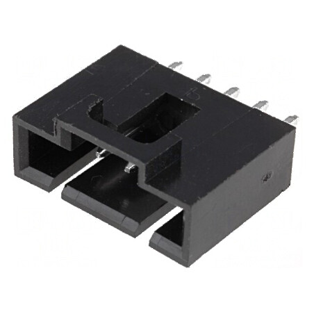 Conector cablu-placă soclu tată 2,54mm 5 PIN THT 2,5A 250V | Electronic-mag.ro | Componente Electronice