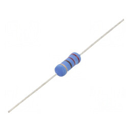 Rezistor metal oxide 220Ω 2W ±5% Ø5x12mm -55÷155°C | Electronic-mag.ro | Componente Electronice