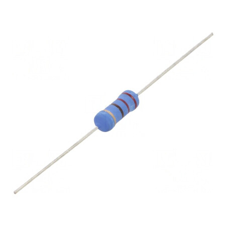 Rezistor metal oxide 220Ω 2W ±5% Ø5x12mm -55÷155°C | Electronic-mag.ro | Componente Electronice