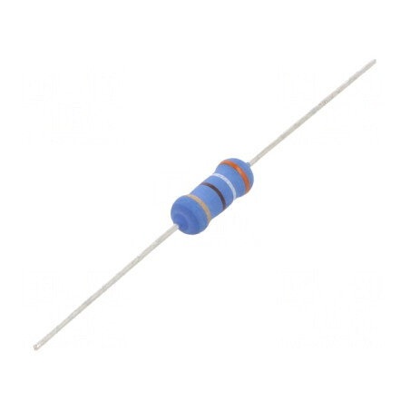 Rezistor metal oxide 390Ω 2W ±5% Ø5x12mm -55÷155°C | Electronic-mag.ro | Componente Electronice