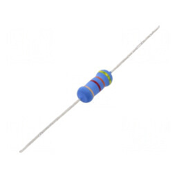 Rezistor metal oxide 4,3kΩ 2W ±5% Ø5x12mm -55÷155°C | Electronic-mag.ro | Componente Electronice
