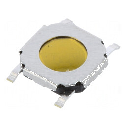 Microîntrerupător TACT Poz: 2 0,05A/12VDC SMT 5,2x5,2mm | Electronic-mag.ro | Componente Electronice