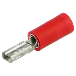 Terminal plat 2,8mm mamă crimpat pe cablu 0,5mm 0,5-1,5mm² | Electronic-mag.ro | Componente Electronice