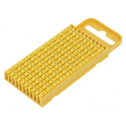 Markere Marcaj Poliamidă Galbenă 4,3÷5,3mm -40÷85°C WIC | Electronic-mag.ro | Componente Electronice