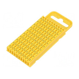 Markere Marcaj Galbene 0 4,3÷5,3mm Poliamidă -40÷85°C WIC | Electronic-mag.ro | Componente Electronice
