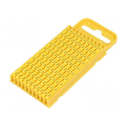 Markere Marcaj Poliamidă Galbenă 2 4,3÷5,3mm -40÷85°C WIC | Electronic-mag.ro | Componente Electronice