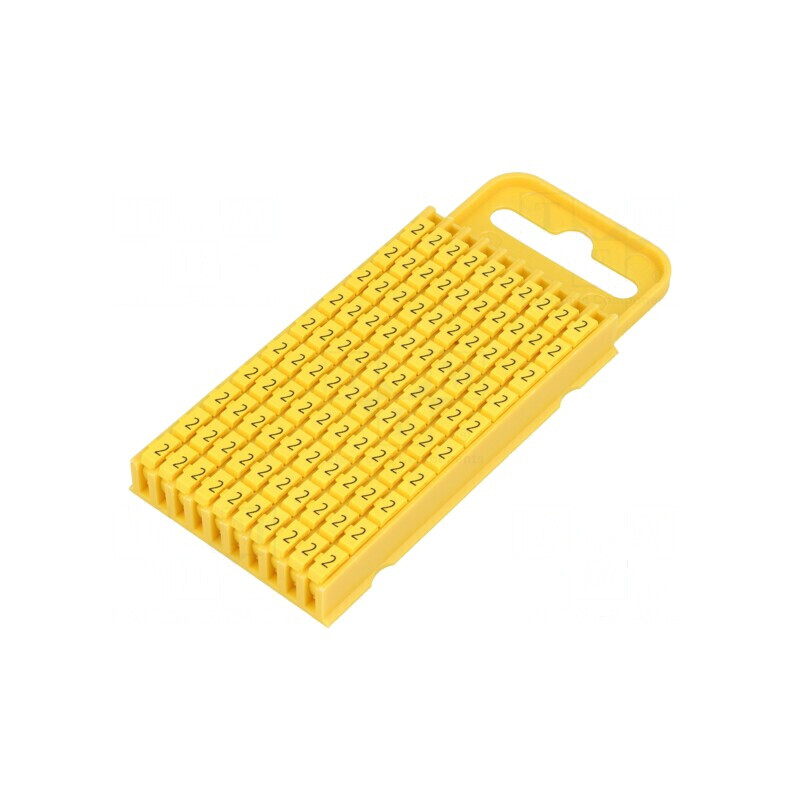 Markere Marcaj Poliamidă Galbenă 2 4,3÷5,3mm -40÷85°C WIC | Electronic-mag.ro | Componente Electronice