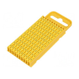 Markere Marcaj Poliamidă Galbenă 3 4,3÷5,3mm -40÷85°C WIC | Electronic-mag.ro | Componente Electronice