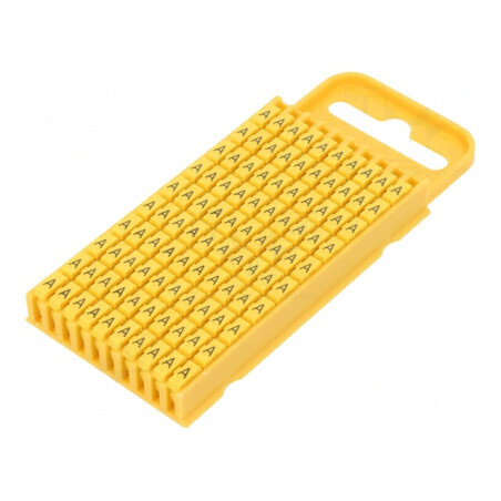 Markere Marcaj Poliamidă Galbenă 4,3÷5,3mm -40÷85°C WIC | Electronic-mag.ro | Componente Electronice