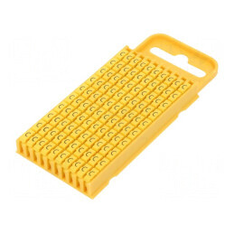 Markere Marcaj Galbene C 4,3÷5,3mm Poliamidă -40÷85°C WIC | Electronic-mag.ro | Componente Electronice