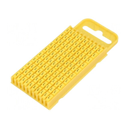 Markere Marcaj Poliamidă Galbenă L 4,3÷5,3mm -40÷85°C WIC | Electronic-mag.ro | Componente Electronice