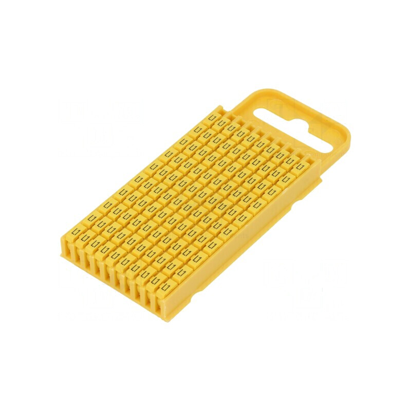 Markere Marcaj L1 4,3-5,3mm poliamidă galbenă -40 până la 85°C WIC | Electronic-mag.ro | Componente Electronice Markere Marcaj L1 4,3-5,3mm poliamidă galbenă -40 până la 85°C WIC | Electronic-mag.ro | Componente Electronice