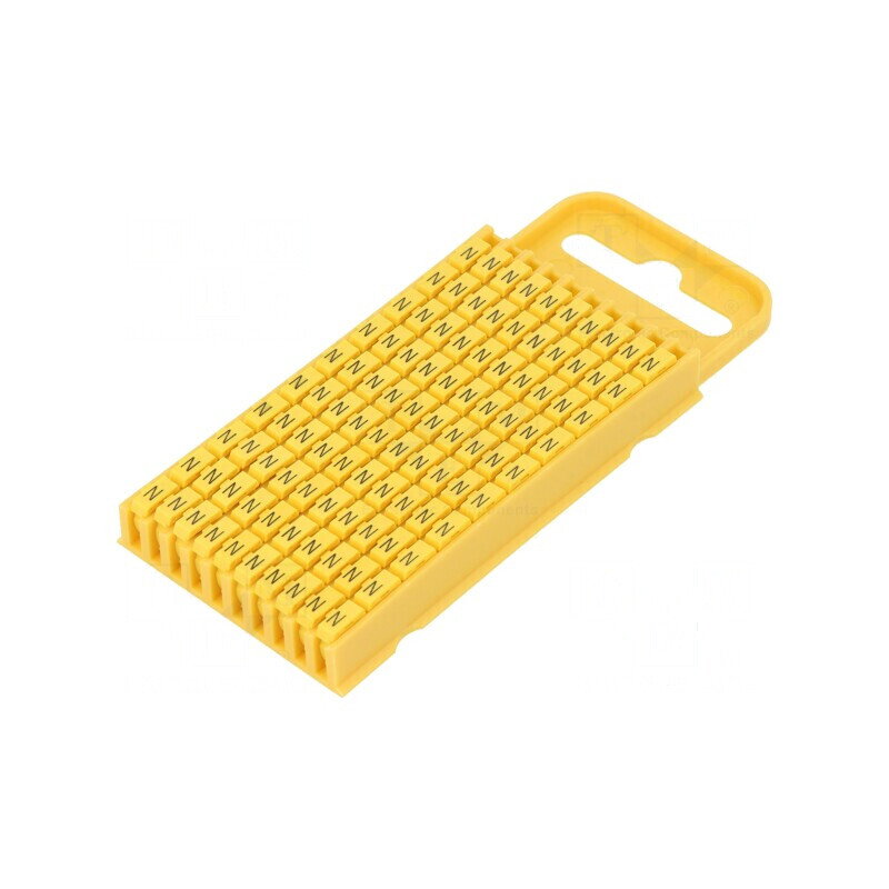 Markere Marcaj N 4,3-5,3mm poliamidă galbenă -40 la 85°C WIC | Electronic-mag.ro | Componente Electronice Markere Marcaj N 4,3-5,3mm poliamidă galbenă -40 la 85°C WIC | Electronic-mag.ro | Componente Electronice