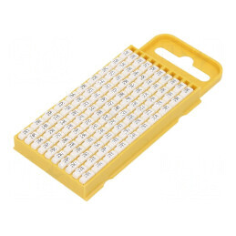 Markere marcaj PE 4,3-5,3mm poliamidă albă -40÷85°C WIC | Electronic-mag.ro | Componente Electronice