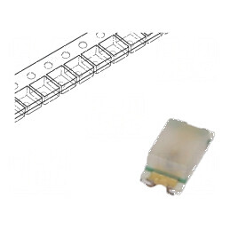 LED SMD 0603 roșie 25-63mcd 2,2V 20mA 54mW | Electronic-mag.ro | Componente Electronice
