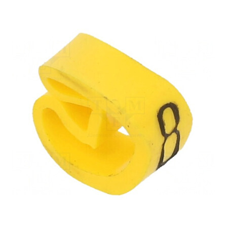Markere Marcaj PVC galbenă 8 4÷10mm -30÷80°C | Electronic-mag.ro | Componente Electronice