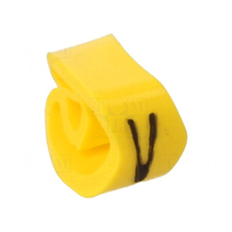 Markere Marcaj PVC galben 4-10mm -30÷80°C | Electronic-mag.ro | Componente Electronice