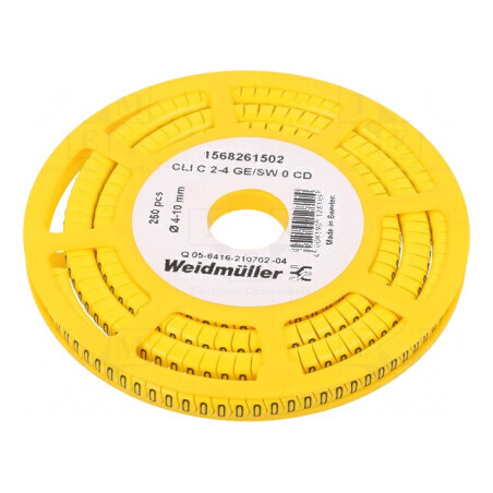 Markere Marcaj PVC galbenă 0-10mm 30-80°C | Electronic-mag.ro | Componente Electronice