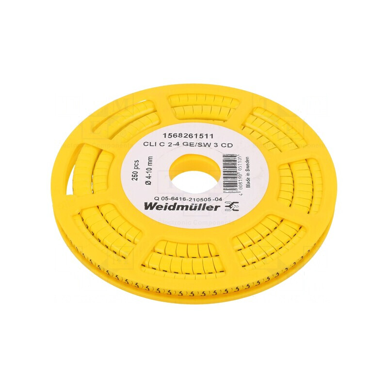 Markere Marcaj PVC galbenă 3-4÷10mm -30÷80°C | Electronic-mag.ro | Componente Electronice Markere Marcaj PVC galbenă 3-4÷10mm -30÷80°C | Electronic-mag.ro | Componente Electronice
