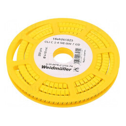 Markere Marcaj PVC galbenă 7 4÷10mm -30÷80°C | Electronic-mag.ro | Componente Electronice