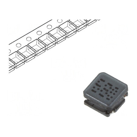 Inductor SMD 68uH 230mA 3,51Ω 3x3x1,5mm | Electronic-mag.ro | Componente Electronice