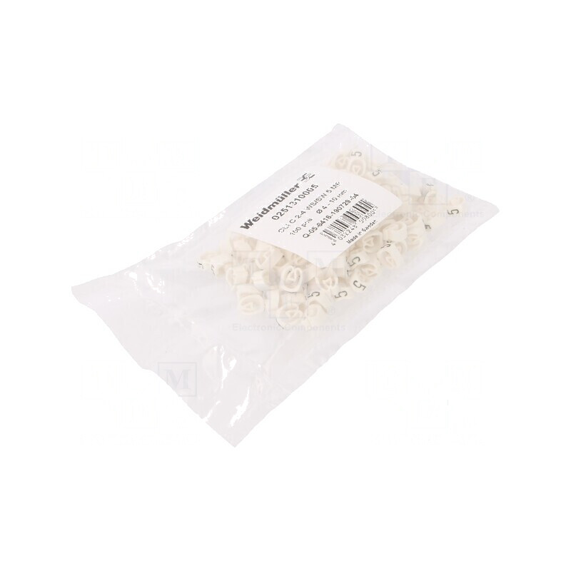 Markere Marcaj PVC Albă 5 4÷10mm -30÷80°C | Electronic-mag.ro | Componente Electronice Markere Marcaj PVC Albă 5 4÷10mm -30÷80°C | Electronic-mag.ro | Componente Electronice