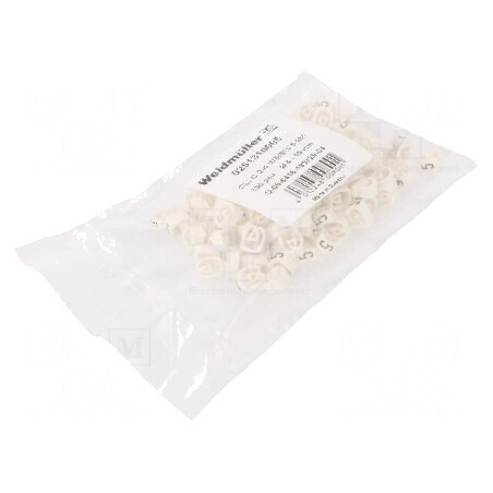 Markere Marcaj PVC Albă 5 4÷10mm -30÷80°C | Electronic-mag.ro | Componente Electronice