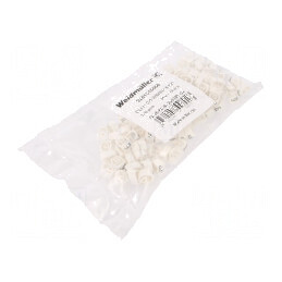Markere Marcaj PVC Albă 6 4÷10mm Temperaturi -30÷80°C | Electronic-mag.ro | Componente Electronice