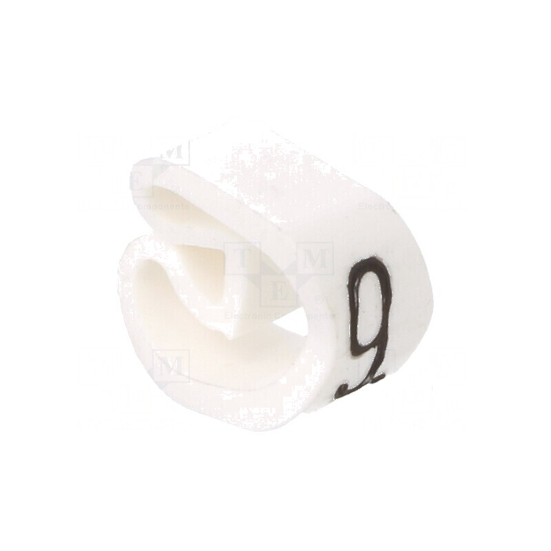Markere Marcaj PVC albă 9 4÷10mm -30÷80°C | Electronic-mag.ro | Componente Electronice