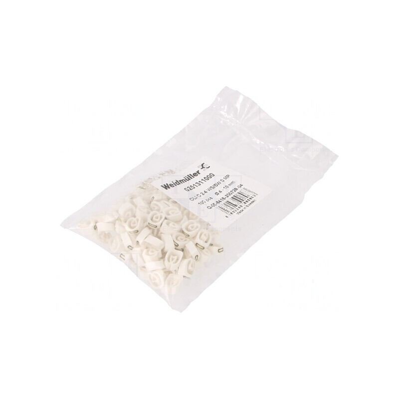 Markere Marcaj PVC Albă 0-4÷10mm -30÷80°C prin Orificiu | Electronic-mag.ro | Componente Electronice