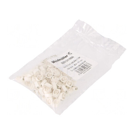 Markere Marcaj PVC Albă 0-4÷10mm -30÷80°C prin Orificiu | Electronic-mag.ro | Componente Electronice