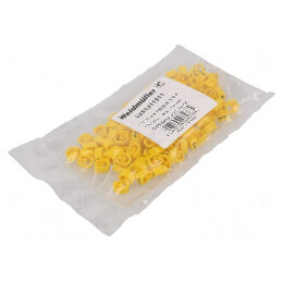 Markere Marcaj PVC Galben 3-4 mm pentru Temperaturi -30 la 80°C | Electronic-mag.ro | Componente Electronice