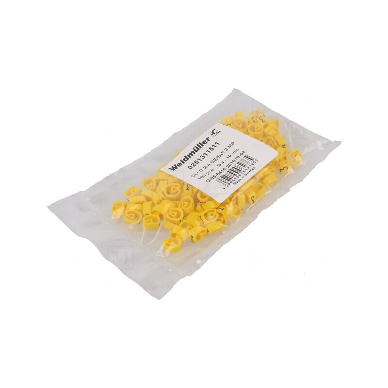 Markere Marcaj PVC Galben 3-4 mm pentru Temperaturi -30 la 80°C | Electronic-mag.ro | Componente Electronice Markere Marcaj PVC Galben 3-4 mm pentru Temperaturi -30 la 80°C | Electronic-mag.ro | Componente Electronice