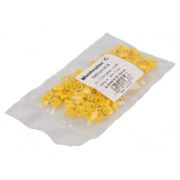 Markere Marcaj PVC Galben, 4-10mm, Rezistență Temperatură -30÷80°C | Electronic-mag.ro | Componente Electronice